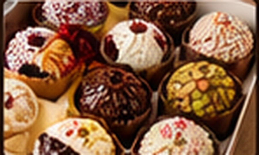 Doces gourmet variados