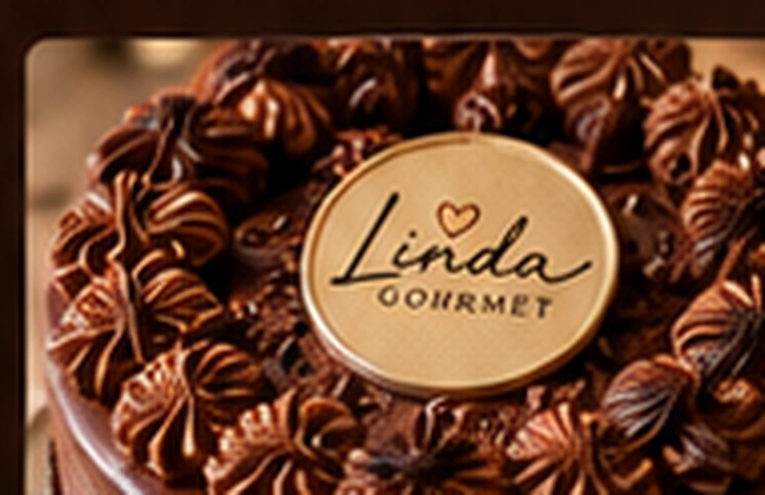 Bolo personalizado de chocolate