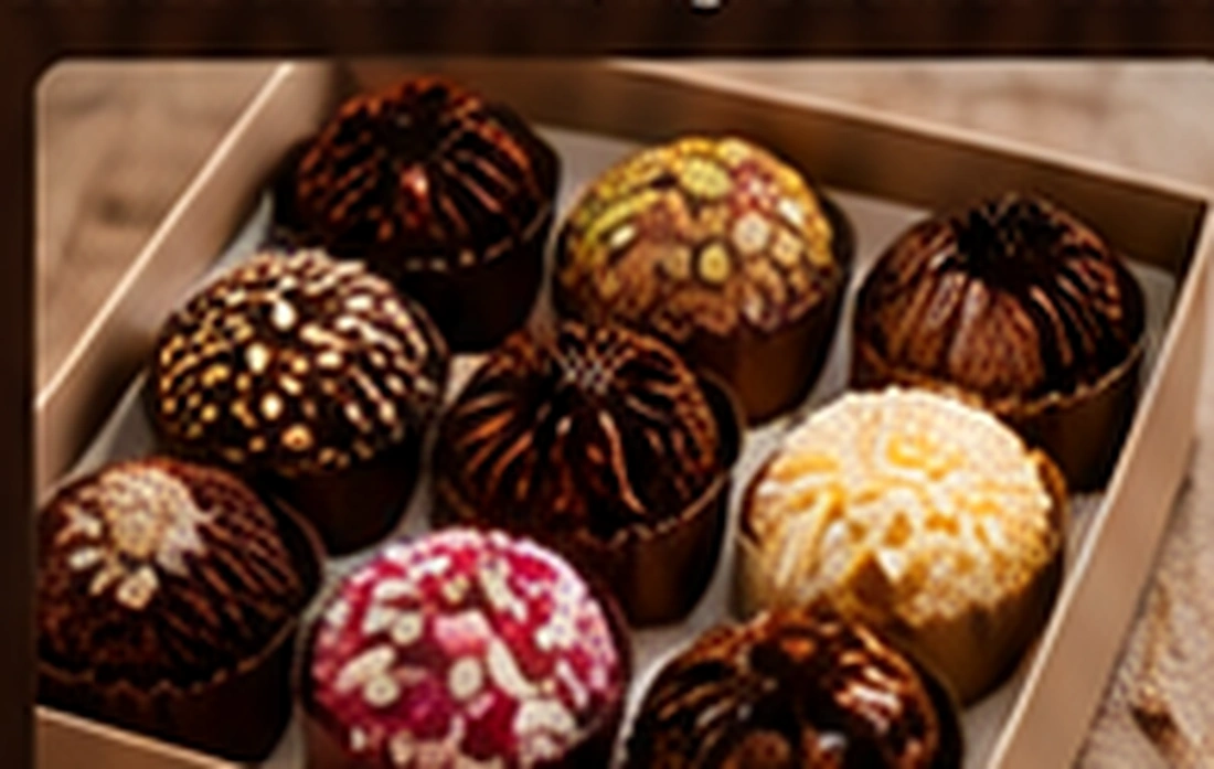 Caixa de brigadeiros gourmet